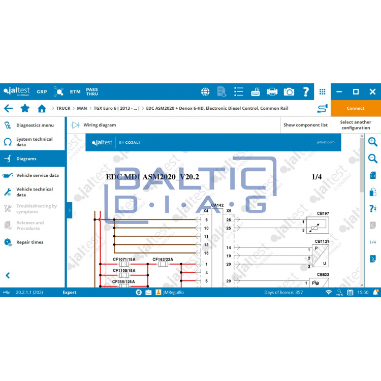 Volvo truck diagnostic equipment JalTest