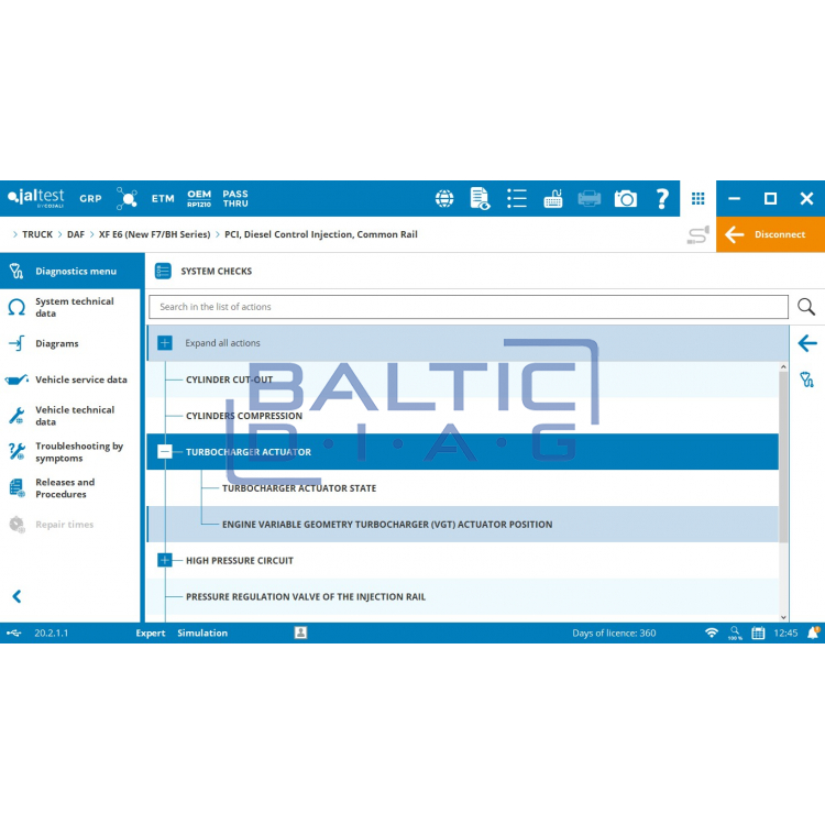 Диагностическое оборудование для грузовиков MAN JalTest