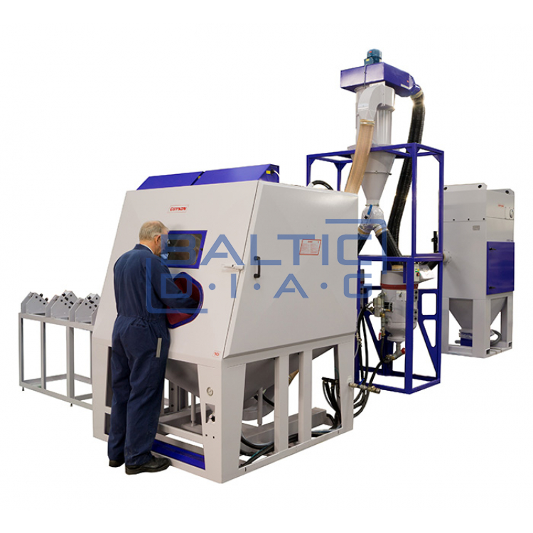 Sandblasting cab GUYSON Euroblast 10