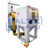 Rotary automated sanding line GUYSON Multiblast RSB