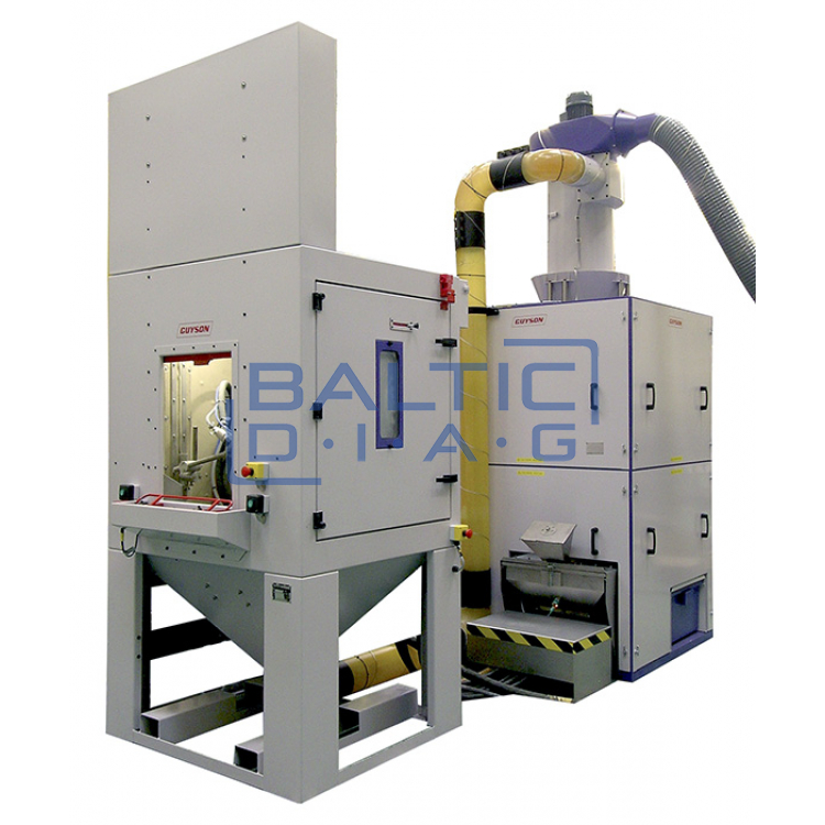 Rotary automated sanding line GUYSON Multiblast RSB