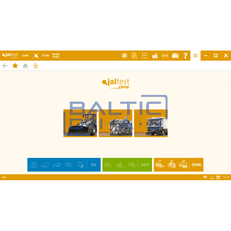 Диагностический инструмент JalTest PC Link 29365