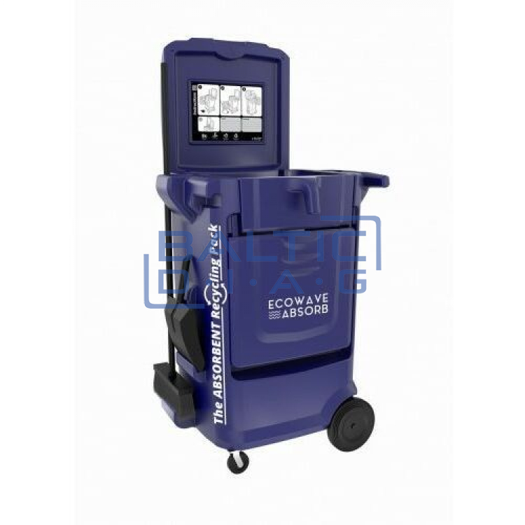 Mobilus tepalų surinkimo vežimėlis su perdirbimu Valkenpower OCB100 45l