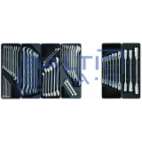 Mobile tool cabinet with 496 pcs. tools Valkenpower