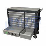 Mobile tool cabinet with 496 pcs. tools Valkenpower