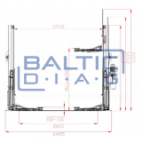 Two-column hoist ATH-Pure 2.40
