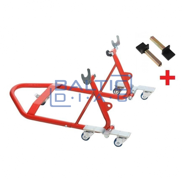 Motorcycle stand for rear wheel 340 kg (mobile)
