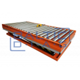 Electro-hydraulic lifting table with rollers 1-4t