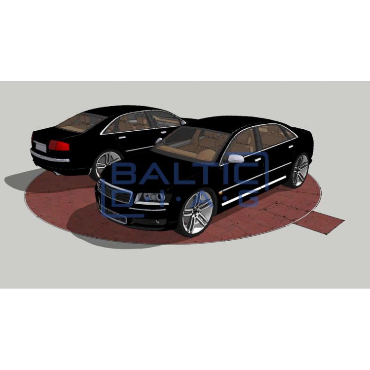 Car turning platform PLKING 360 °