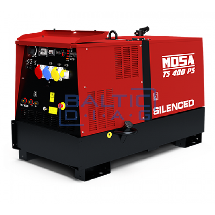 Дизель-генератор-сварщик MOSA TS 400 PS / BC
