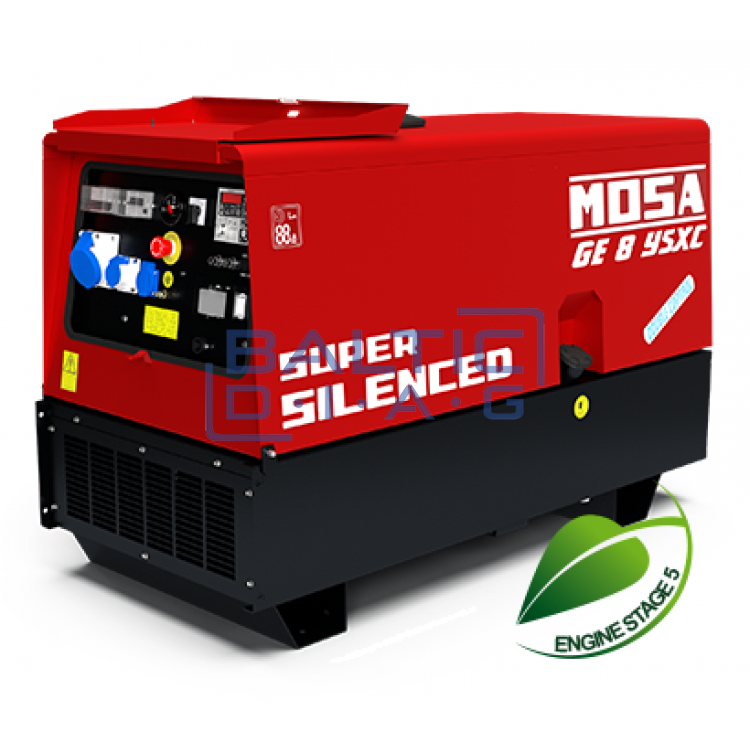 Дизель-генератор MOSA GE 8 YSXC