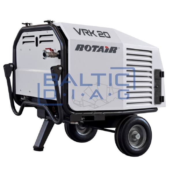 Mobile air compressor Rotair VRK 16