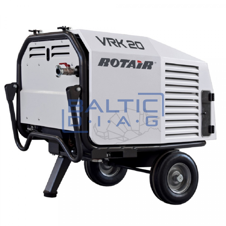 Mobile air compressor Rotair VRK 16