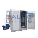 Large electric powder coating furnace COLO 1645
