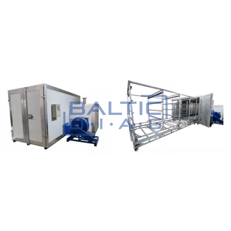Large powder coating furnace COLO 5219