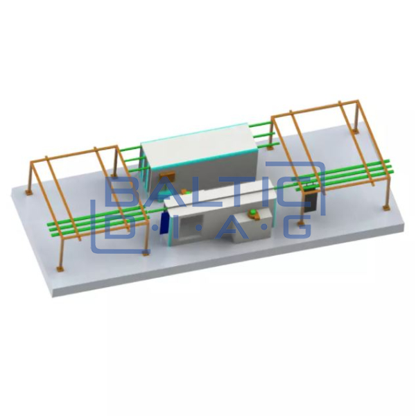Manual powder coating line COLO L M01