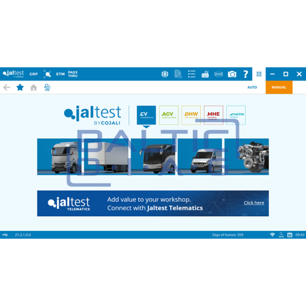Universal lifting equipment diagnostic equipment Jaltest MHE