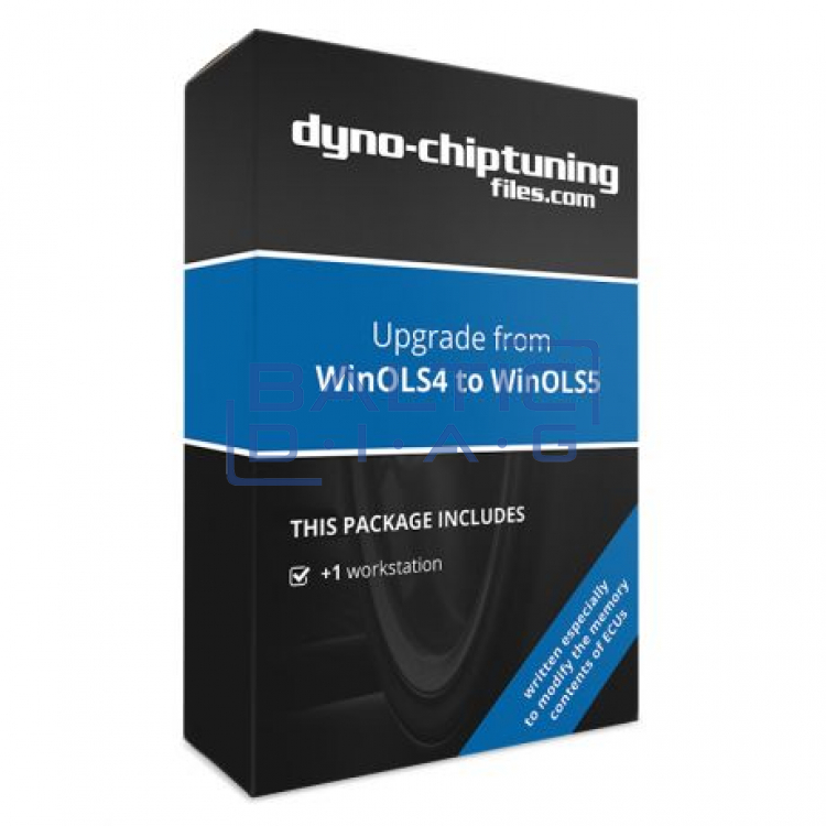 WinOLS5 package upgrade from OLS502-PACK20 to OLS505 + 20 checksum