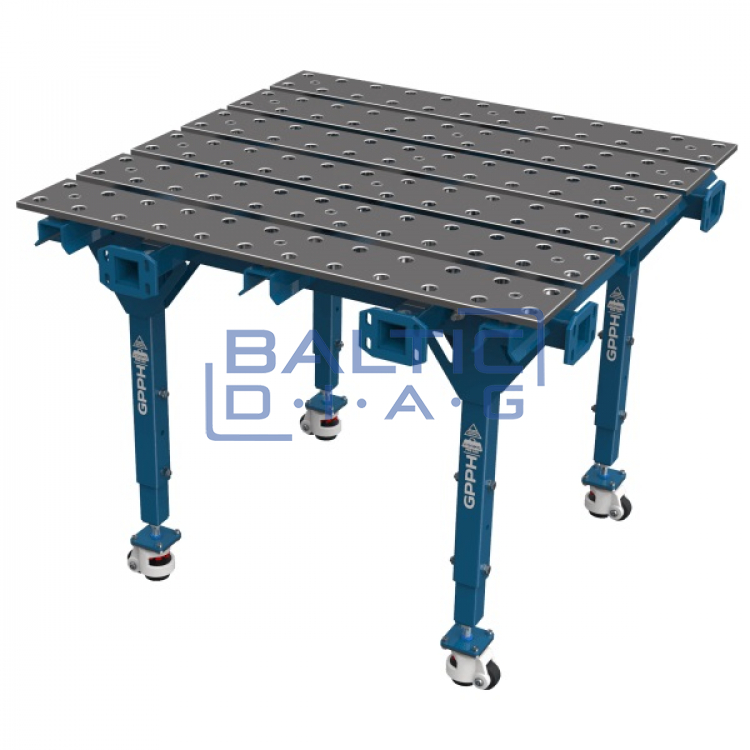 Modular welding table 1200x1200 mm
