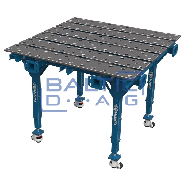 Modular welding table 1200x1200 mm