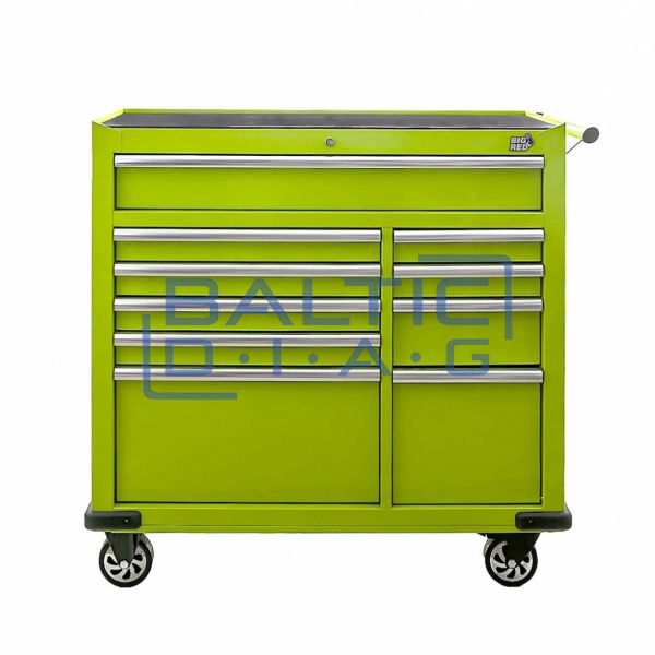10 drawer tool trolley