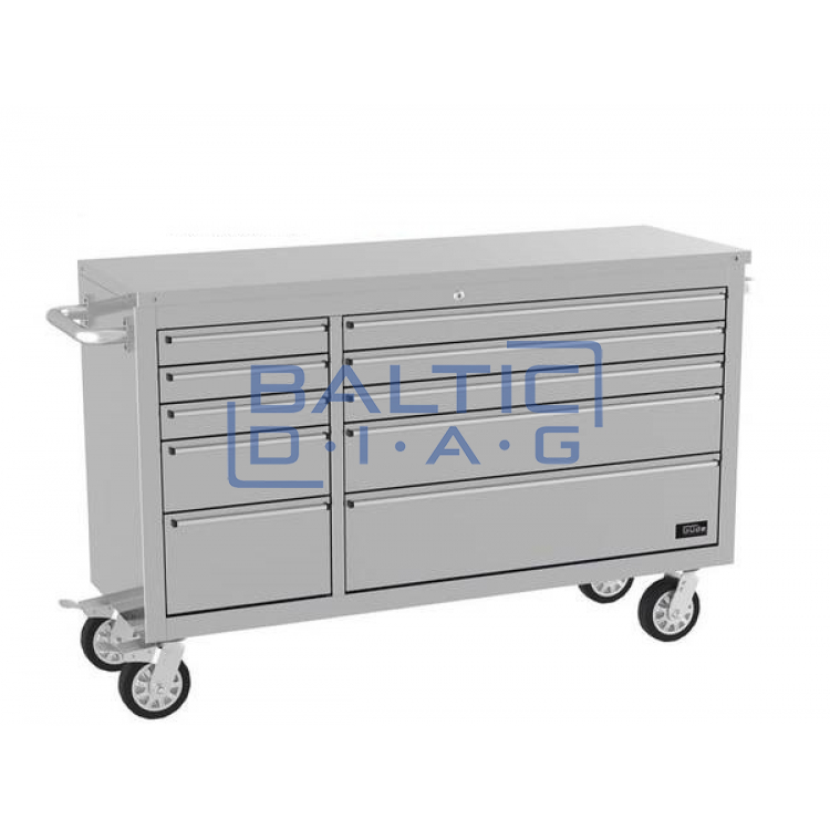 Mobilus darbastalis su nerudyjančio plieno paviršiumi WERKBANK GW 10 INOX