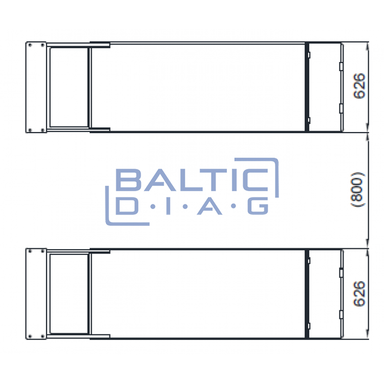 Двойной ножничный подъемник ATH-Frame Lift 35FZ 3500кг