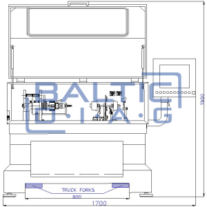 Turbine core balancing equipment Cimat CMT-VSR Big Basic Turbine core balancing equipment Cimat CMT-VSR Big Basic