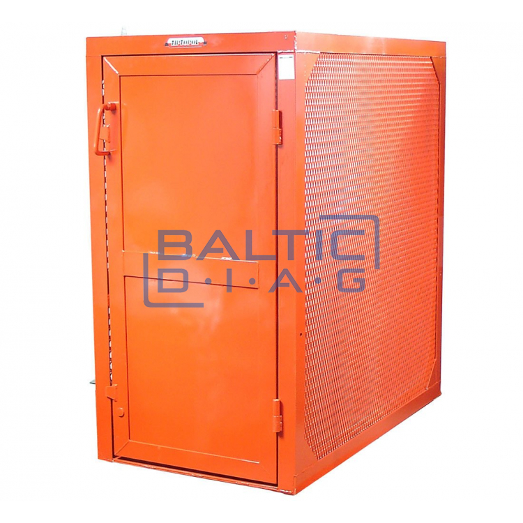 Cage for inflating tyres Redats