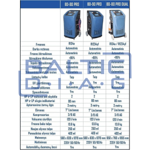Automatic AC service station BD-90 PRO R1234yf Automatic AC service station BD-90 PRO R1234yf