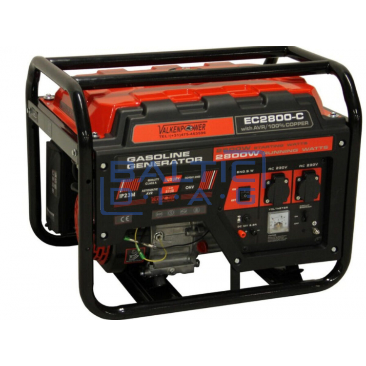 Бензиновый электрогенератор Valkenpower 2.8kw