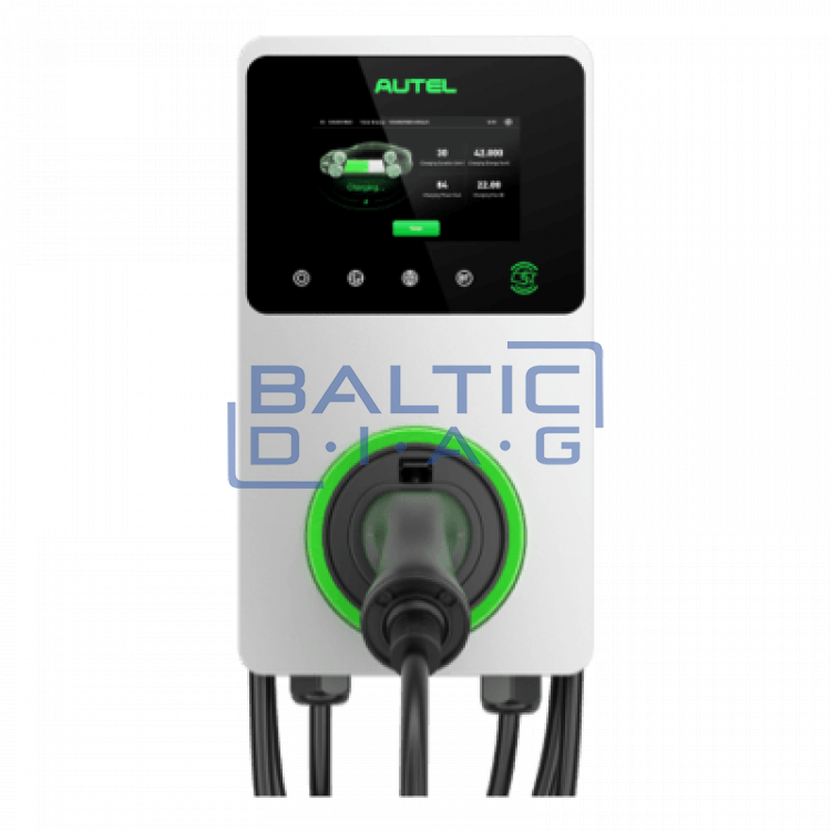 Зарядная станция Autel MaxiCharger AC Wallbox 22кВт, 32А, тип 2, 3 фазы, 4G, LCD