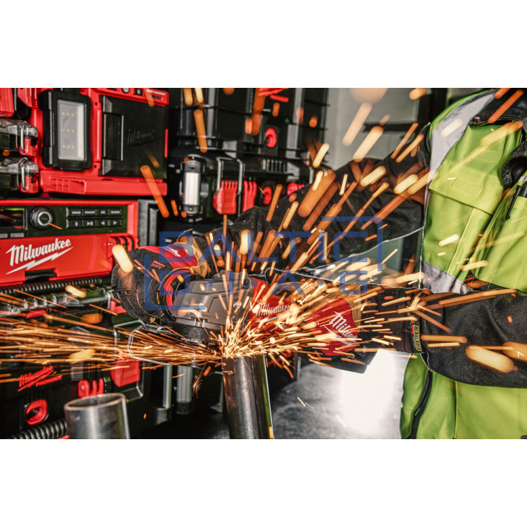 Аккумуляторная угловая шлифовальная машина Milwaukee M18 FSAG 125X-0
