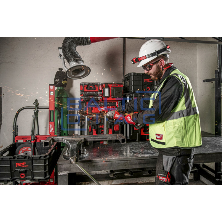 Аккумуляторная угловая шлифовальная машина Milwaukee M18 FSAG 125X-0