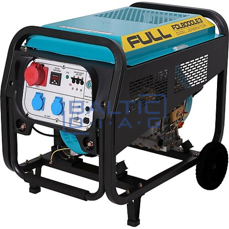 Mobilus dyzelinis generatorius FDL9000LE3 6.8 kW