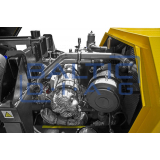 Mobile diesel air compressor ATMOS PDH76