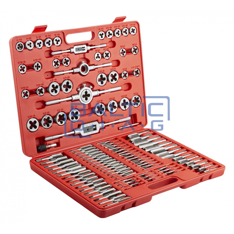 Thread cutting tool set 110 pcs in REDATS tray