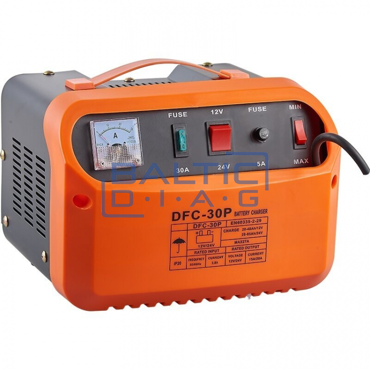Charger for battery 12 / 24V 27A 240AH