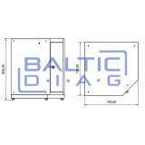 Corner base cabinet Valkenpower
