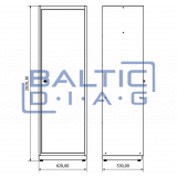 Wardrobe single door Valkenpower