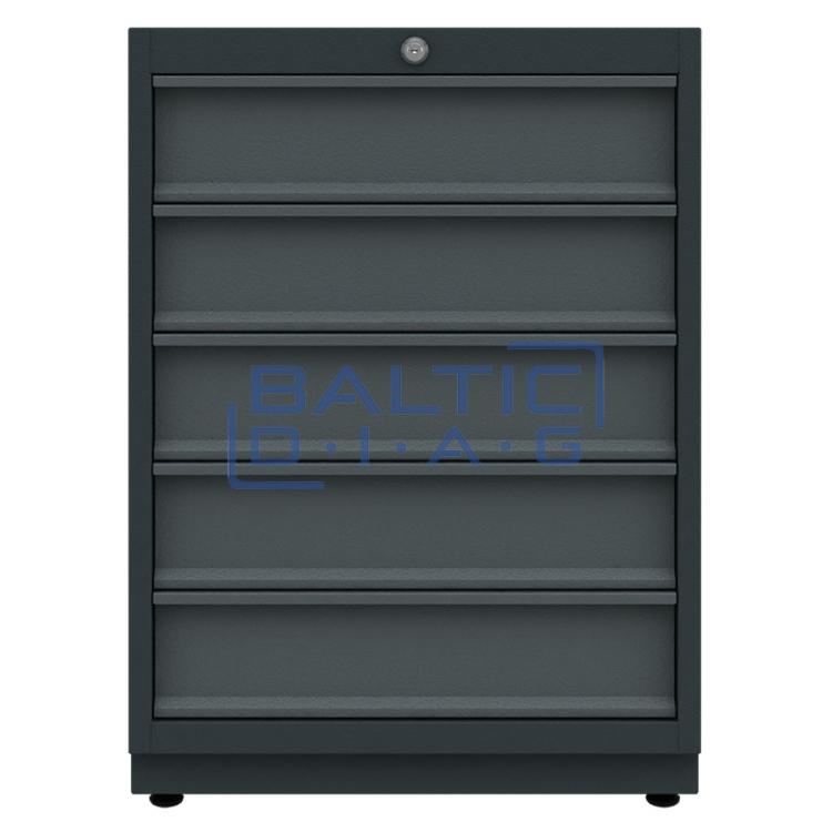 Workshop cabinet with five drawers Valkenpower