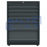 Workshop cabinet with seven drawers Valkenpower