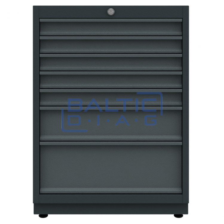 Workshop cabinet with seven drawers Valkenpower