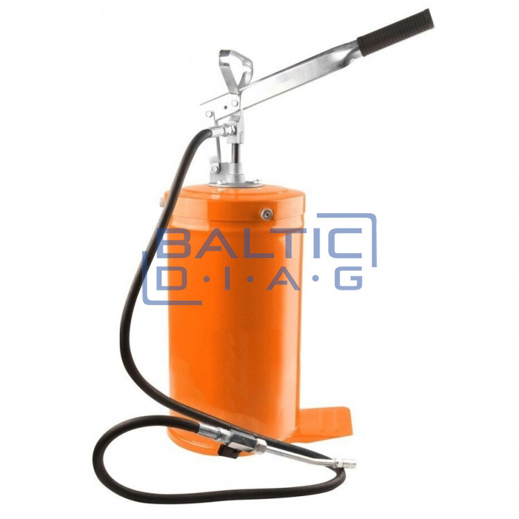 Tank for consistency grease with wheels 16kg