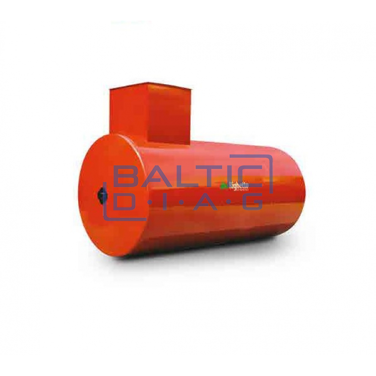 Underground single-wall fuel tank Righetto