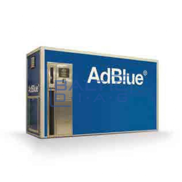 AdBlue skirstymo įranga su plienine saugykla