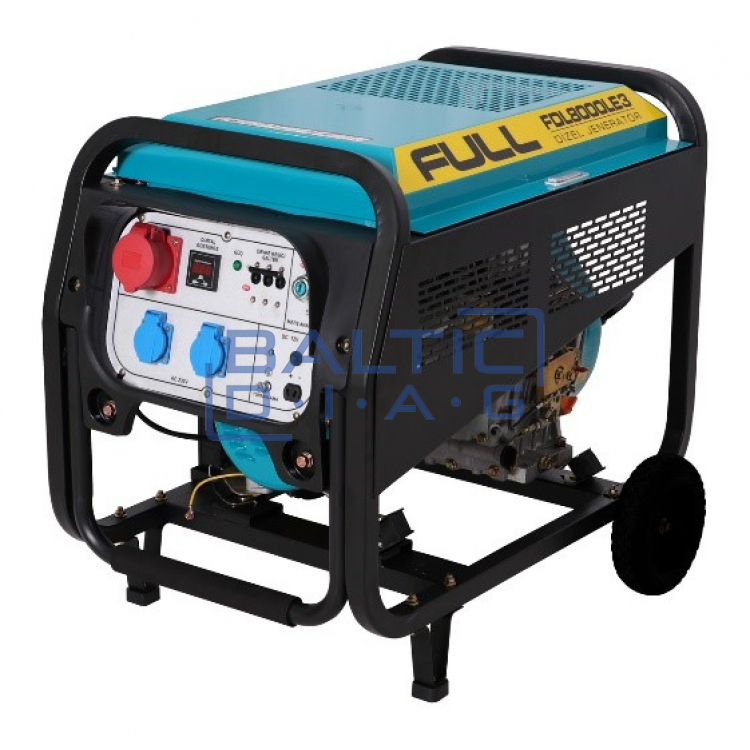 Мобильный дизельный генератор FULL Generator FDL8000LE3