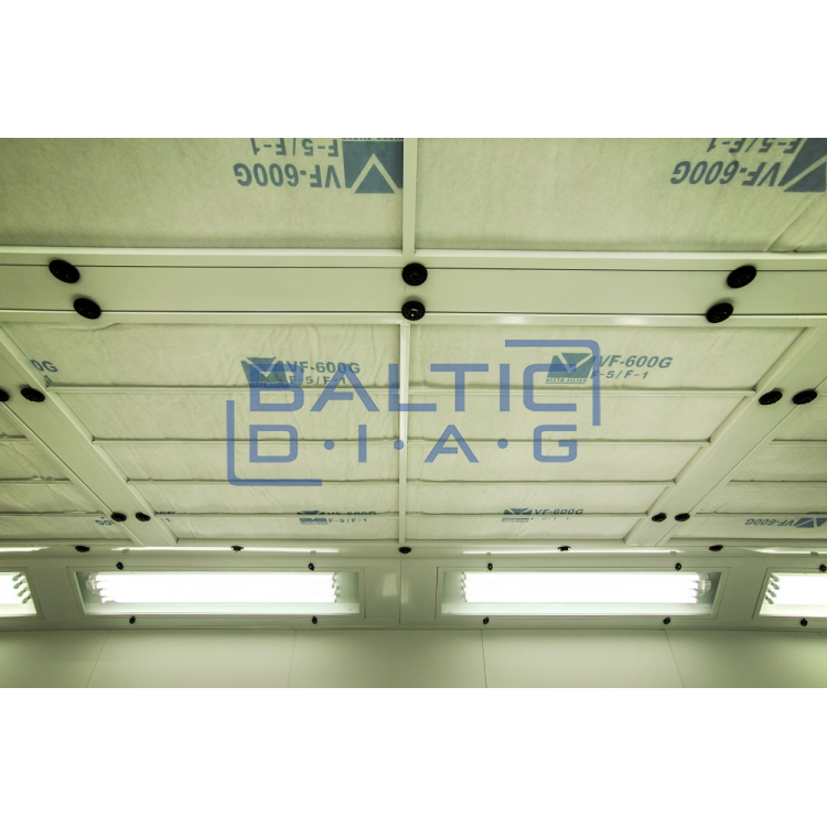 Painting chamber BD-6400 (with activated carbon filtration system)