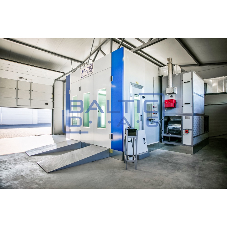 Painting chamber BD-6400 (with activated carbon filtration system)