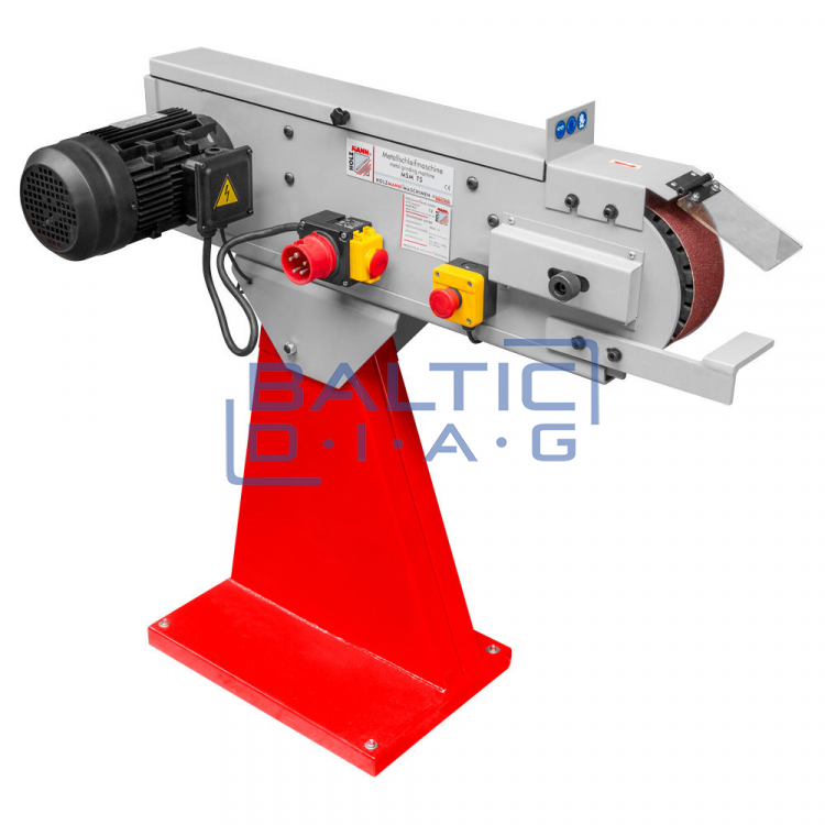 Ленточная шлифовальная машина по металлу Holzmann MSM75 400V